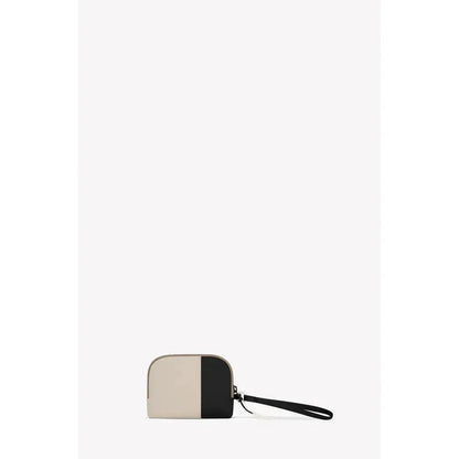 A front view of the Sherpani Jolie SM in Fiori with a wrist strap against a plain white background.