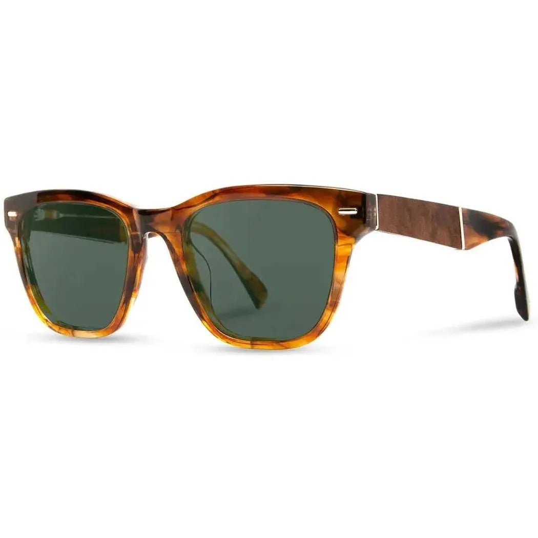 Shwood Ankeny-Accessories - Eyewear - Sunglasses-Autumn // Elm Burl-G15 Polarized-Appalachian Outfitters