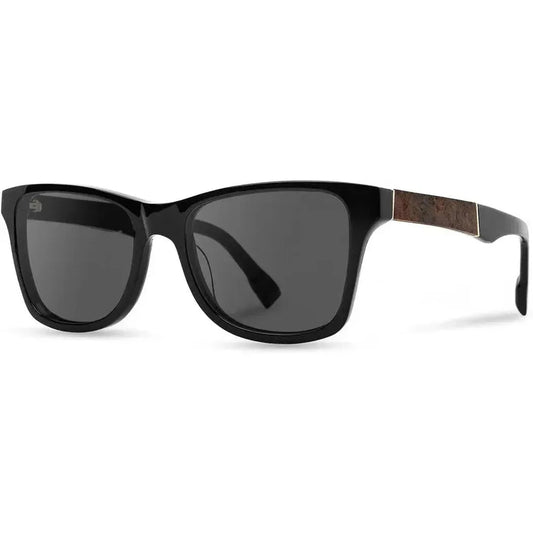 Shwood Canby XL-Accessories - Eyewear - Sunglasses-Black // Ebony-Grey Polarized-Appalachian Outfitters