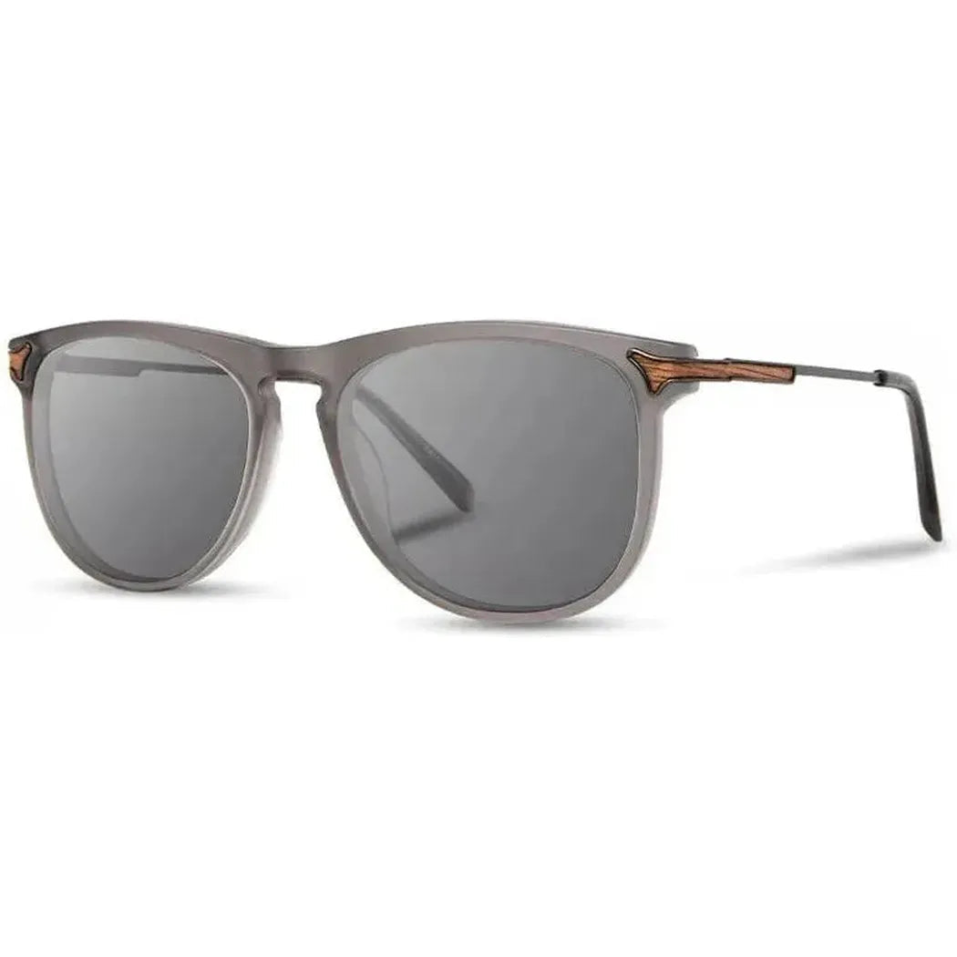 Shwood Keller-Accessories - Eyewear - Sunglasses-Matte Smoke-Grey Polarized-Appalachian Outfitters