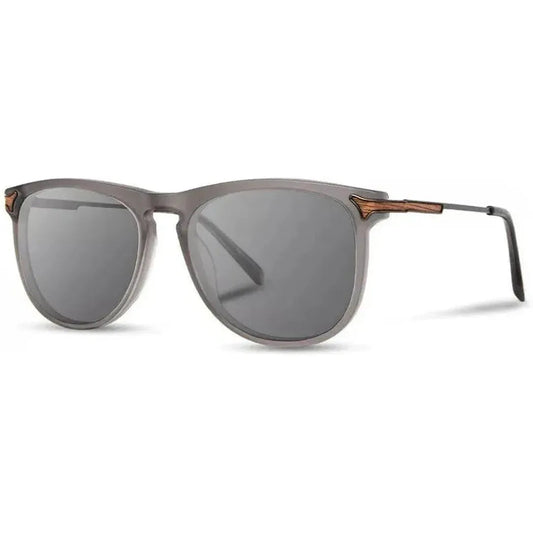 Shwood Keller-Accessories - Eyewear - Sunglasses-Matte Smoke-Grey Polarized-Appalachian Outfitters