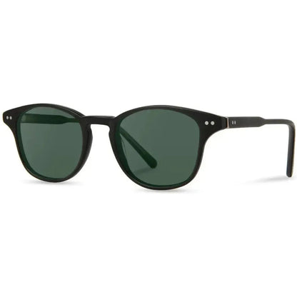 Shwood Kennedy-Accessories - Eyewear - Sunglasses-Matte Black-G15 Polarized-Appalachian Outfitters