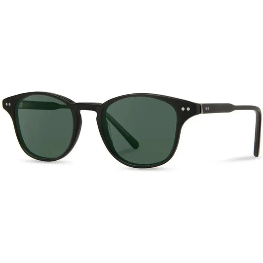 Shwood Kennedy-Accessories - Eyewear - Sunglasses-Matte Black-G15 Polarized-Appalachian Outfitters