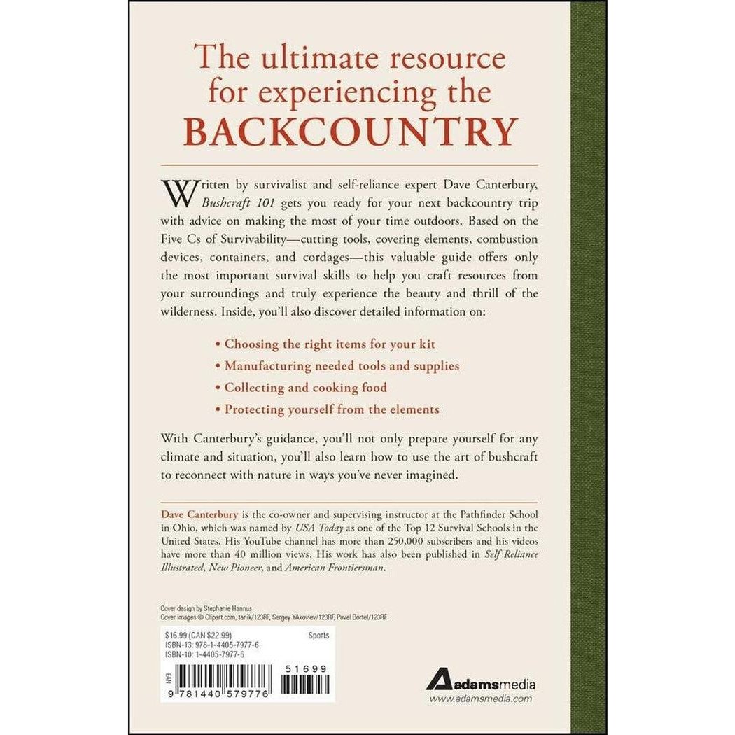 Simon & Schuster Bushcraft 101 by Dave Canterbury-Books - Books-Appalachian Outfitters