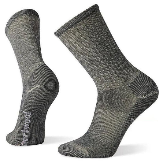 Smartwool Classic Hike Light Cushion Crew-Accessories - Socks - Men's-Light Gray-S-Appalachian Outfitters