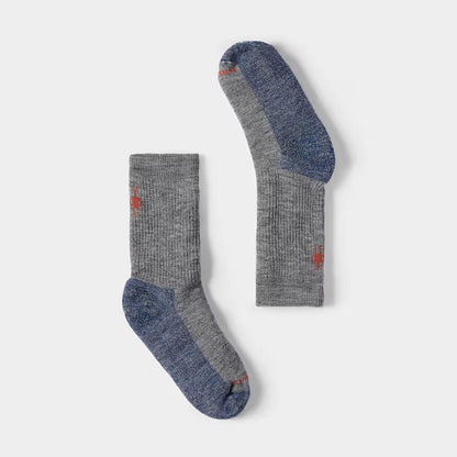 Smartwool Kids' Hike Full Cushion Crew Socks-Accessories - Socks - Kids-Medium Gray-S-Appalachian Outfitters
