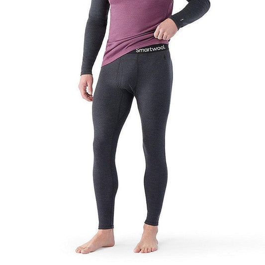 Smartwool Men's Classic Thermal Merino Base Layer Bottom-Men's - Clothing - Baselayer-Charcoal Heather-S-Appalachian Outfitters