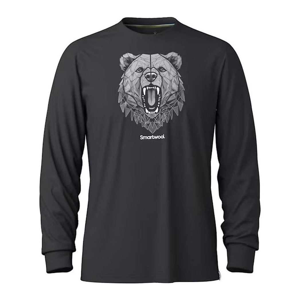 Smartwool Men's Geometric Bear Long Sleeve Graphic Tee-Men's - Clothing - Tops-Appalachian Outfitters
