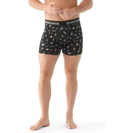 Smartwool Men's Merino Print Boxer Brief Boxed-Men's - Clothing - Underwear-Appalachian Outfitters