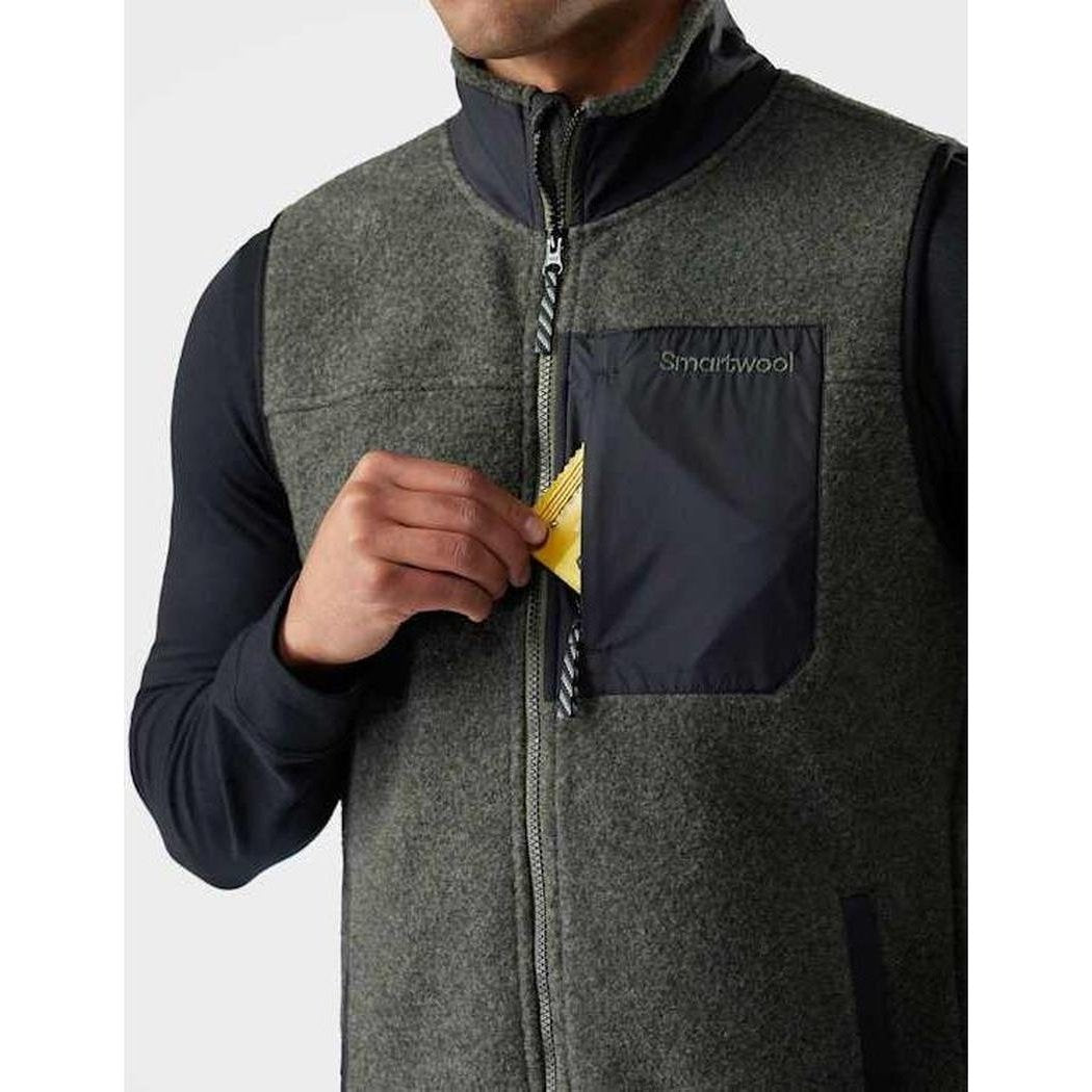 Smartwool Men's Second Cut Fleece Vest-Men's - Clothing - Jackets & Vests-Appalachian Outfitters