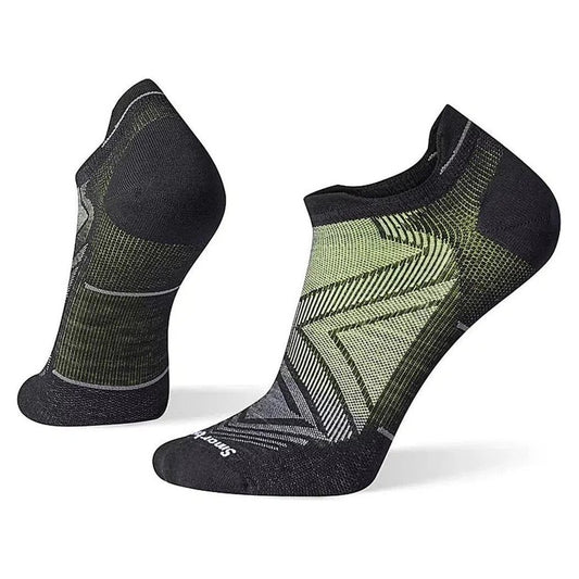Smartwool Run Zero Cushion Low Ankle Socks-Accessories - Socks - Unisex-Black-M-Appalachian Outfitters