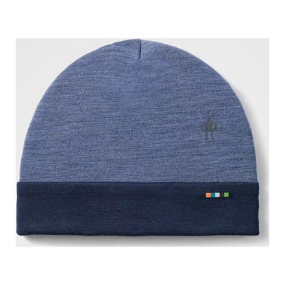 Smartwool Thermal Merino Reversible Cuffed Beanie-Accessories - Hats - Unisex-Night Blue/Deep Navy-Appalachian Outfitters