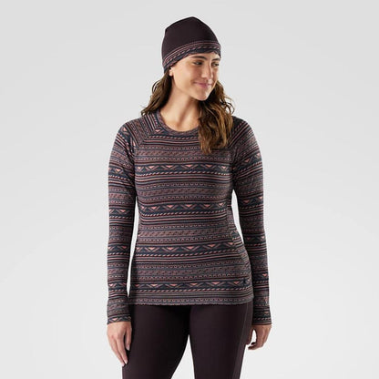 Smartwool Women's Classic Thermal Merino Base Layer Crew-Women's - Clothing - Baselayer-Coral Reef Summit Soul-S-Appalachian Outfitters