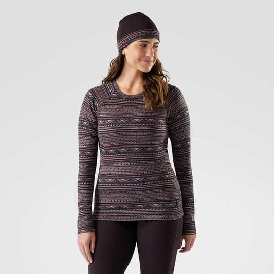 Smartwool Women's Classic Thermal Merino Base Layer Crew-Women's - Clothing - Baselayer-Coral Reef Summit Soul-S-Appalachian Outfitters