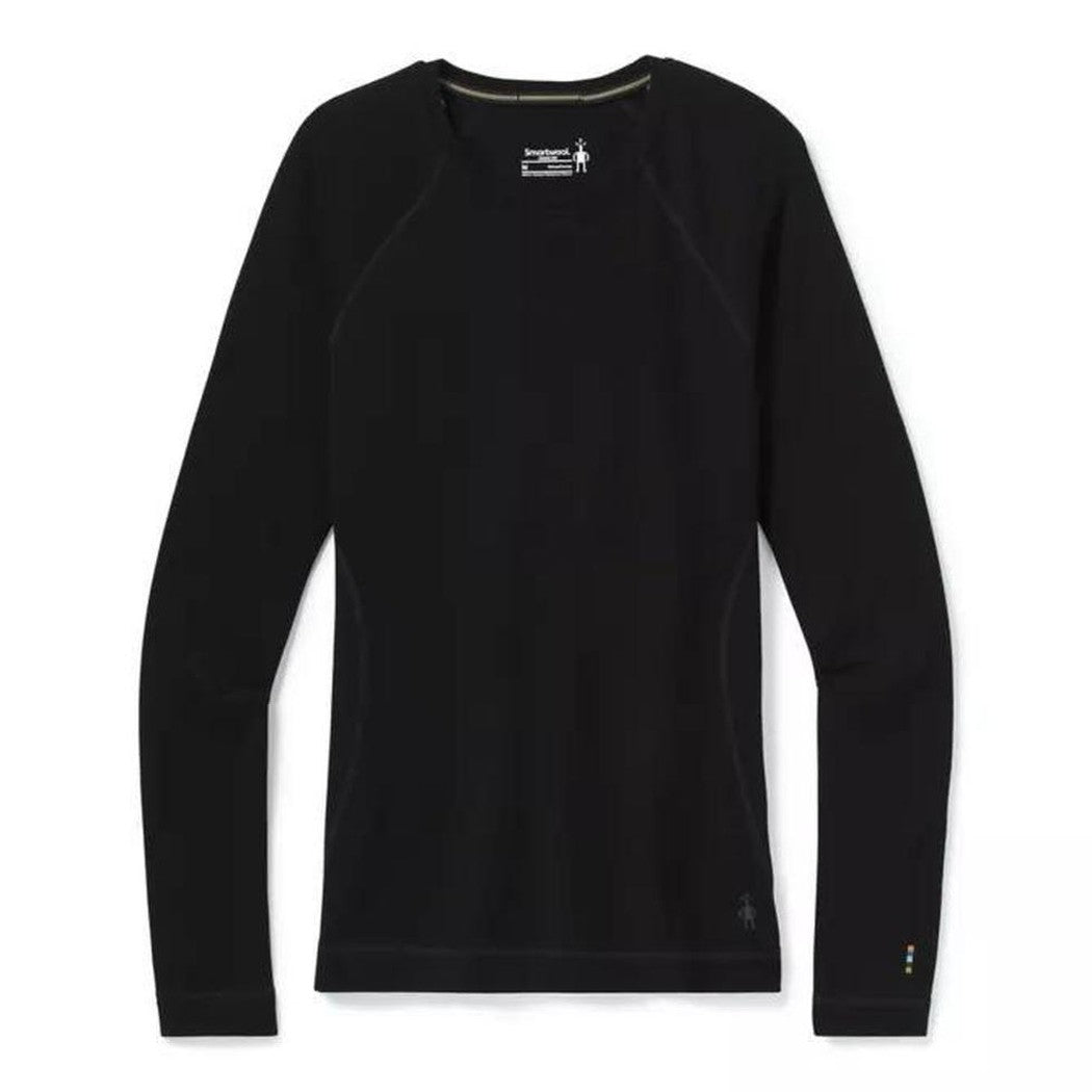 Smartwool Women's Classic Thermal Merino Base Layer Crew-Women's - Clothing - Baselayer-Black-XS-Appalachian Outfitters