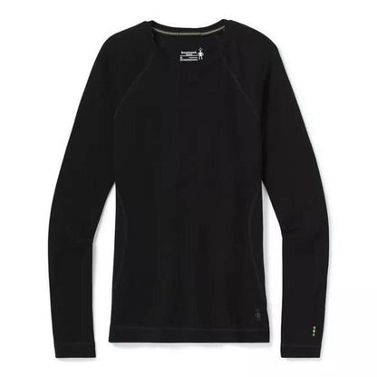 Smartwool Women's Classic Thermal Merino Base Layer Crew-Women's - Clothing - Baselayer-Black-XS-Appalachian Outfitters