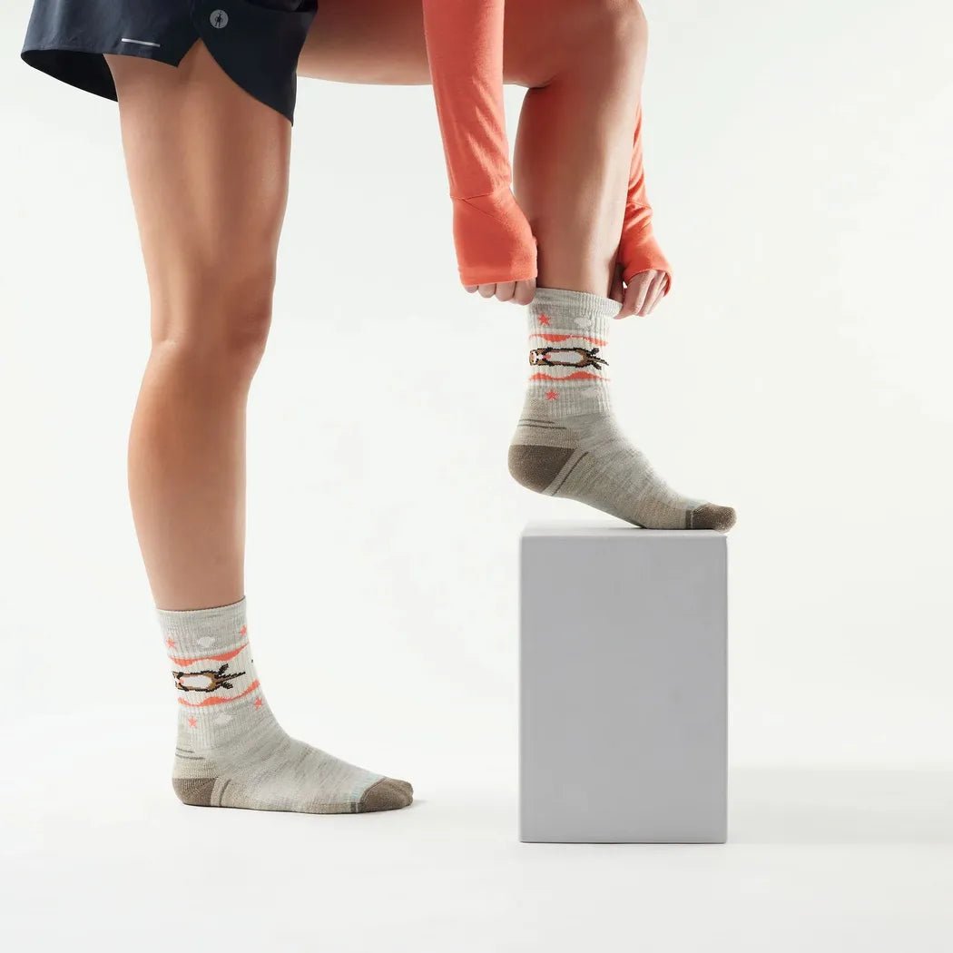 Smartwool Women's Hike Light Cushion Otter Float Crew Socks-Accessories - Socks - Women's-Appalachian Outfitters