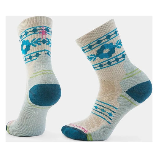 Smartwool Women's Hike Light Cushion Retro Floral Mid Crew Socks-Accessories - Socks - Women's-Appalachian Outfitters