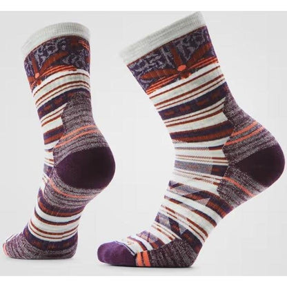 Smartwool Women's Hike Targeted Cushion Dragon Stitch Mid Crew Socks-Accessories - Socks - Women's-Ash-S-Appalachian Outfitters