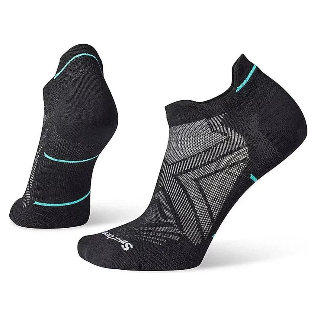 Smartwool Women's Run Zero Cushion Low Ankle Socks-Accessories - Socks - Women's-Black-S-Appalachian Outfitters