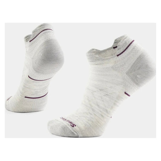 Smartwool Women's Run Zero Cushion Low Ankle Socks-Accessories - Socks - Women's-Ash-S-Appalachian Outfitters