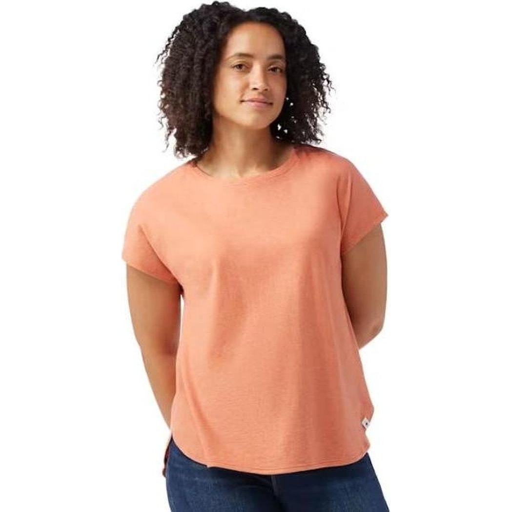 Smartwool Women's Short Sleeve Swing Top-Women's - Clothing - Tops-Terracotta-S-Appalachian Outfitters