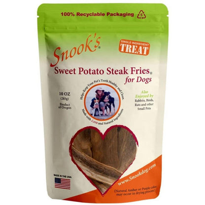 Snook's Pet Products Sweet Potato Fries-Pets - Treats-10 oz-Appalachian Outfitters