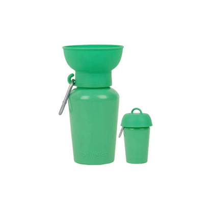 Springer Flip Dog Travel Bottle-Pets - Bowls-Springer Green-Appalachian Outfitters
