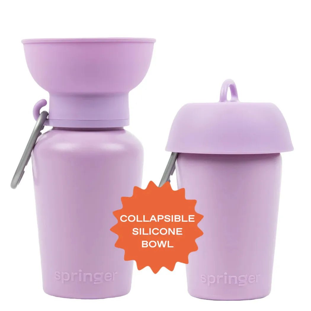 Springer Flip Dog Travel Bottle-Pets - Bowls-Appalachian Outfitters