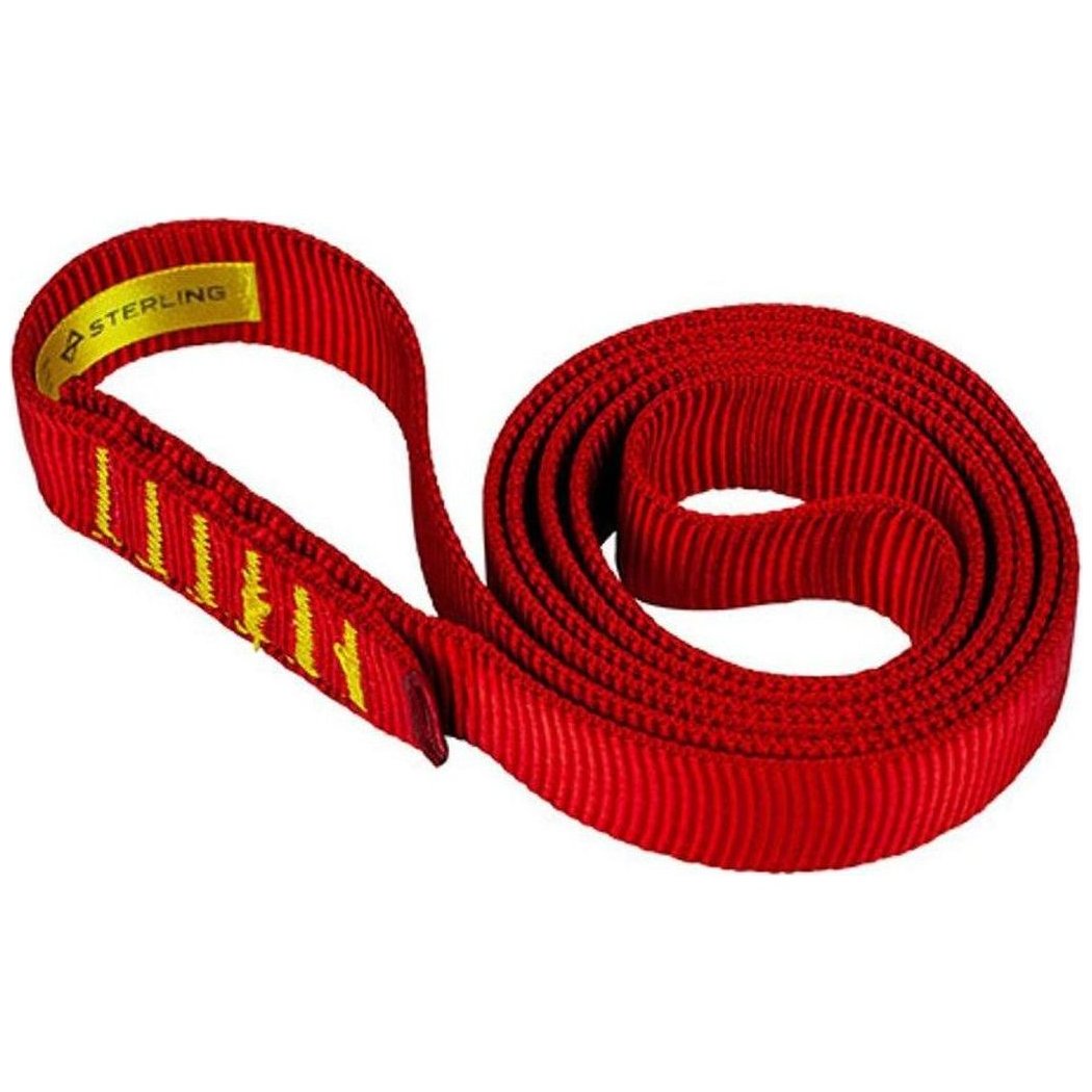 Sterling Rope 1' Tubular Nylon Sling-Climbing - Cord and Webbing - Slings-24-Red-Appalachian Outfitters
