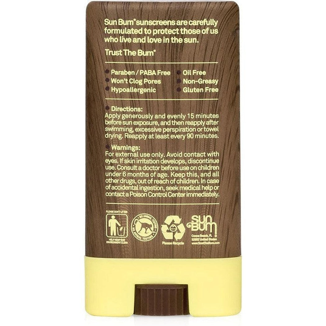 Sun Bum SPF 30 Sunscreen Face Stick-Camping - First Aid - Skin Care-Appalachian Outfitters