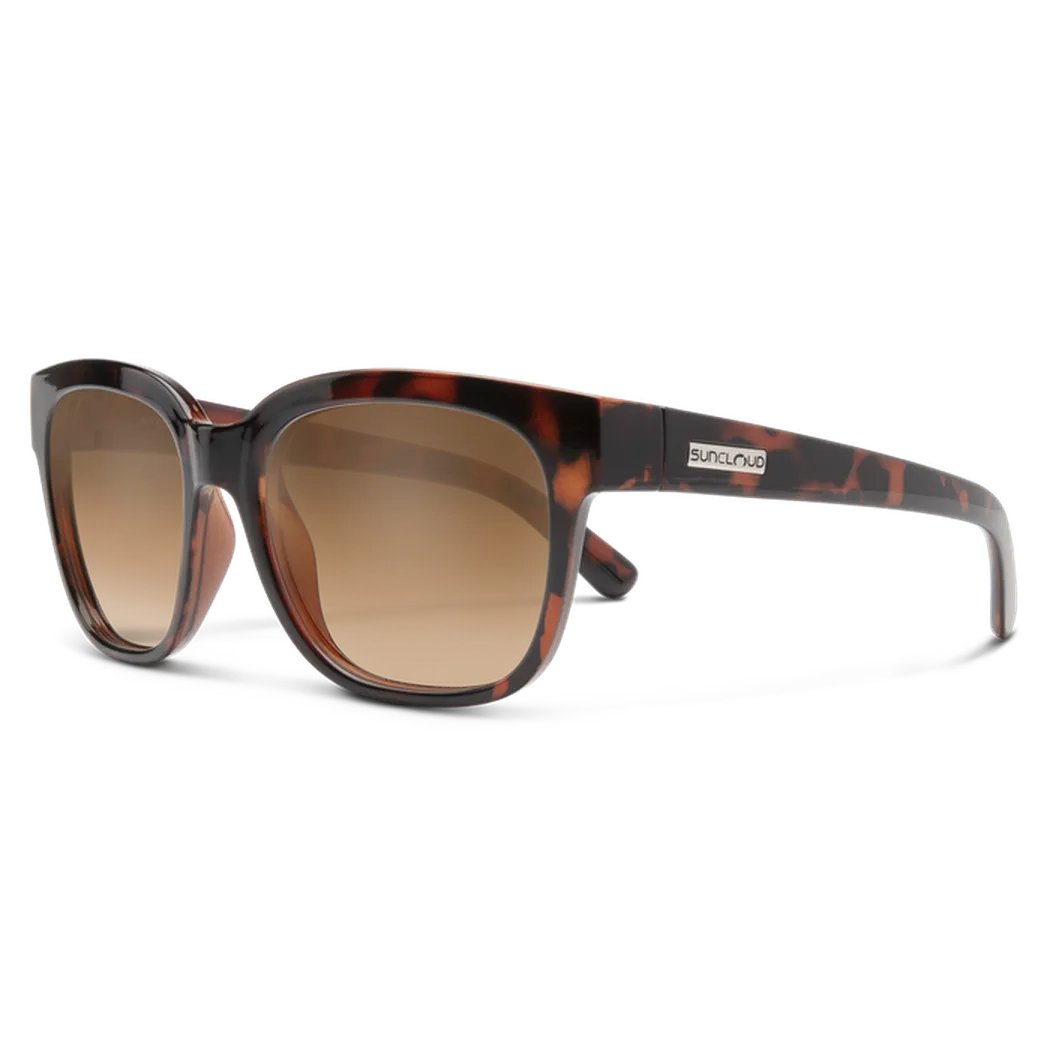 Suncloud Affect-Accessories - Eyewear - Sunglasses-Tortoise-Polarized Brown Gradient-Appalachian Outfitters
