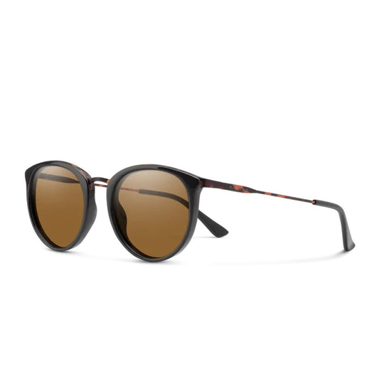 Suncloud Dana-Accessories - Eyewear - Sunglasses-Black Metal Tortoise-Polarized Brown-Appalachian Outfitters