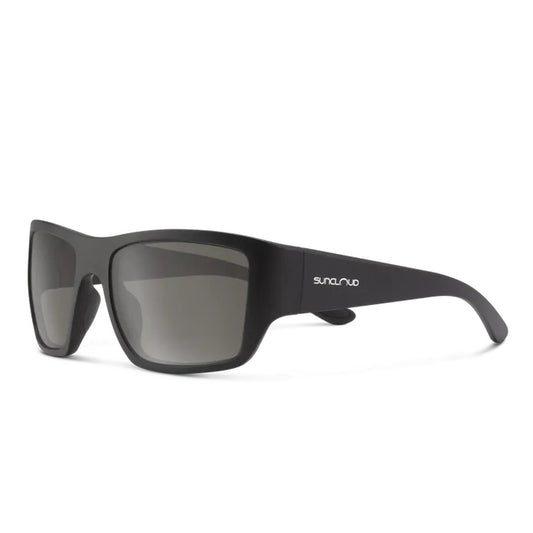 Suncloud Sculpin-Accessories - Eyewear - Sunglasses-Matte Black-Polarized Gray-Appalachian Outfitters