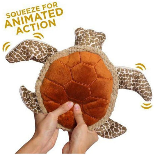 Tall Tails Animated Sea Turtle Dog Toy-Pets - Toys-Appalachian Outfitters