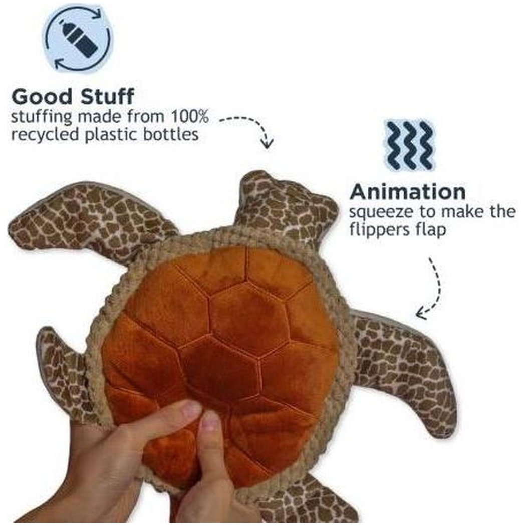 Tall Tails Animated Sea Turtle Dog Toy-Pets - Toys-Appalachian Outfitters