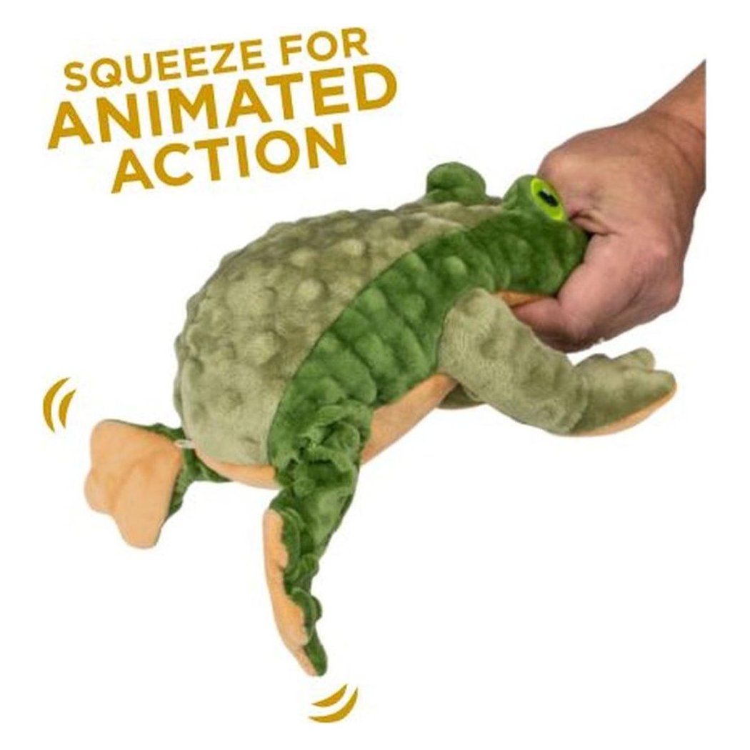 Tall Tails Plush Frog Twitchy Toy - 9"-Pets - Toys-Appalachian Outfitters