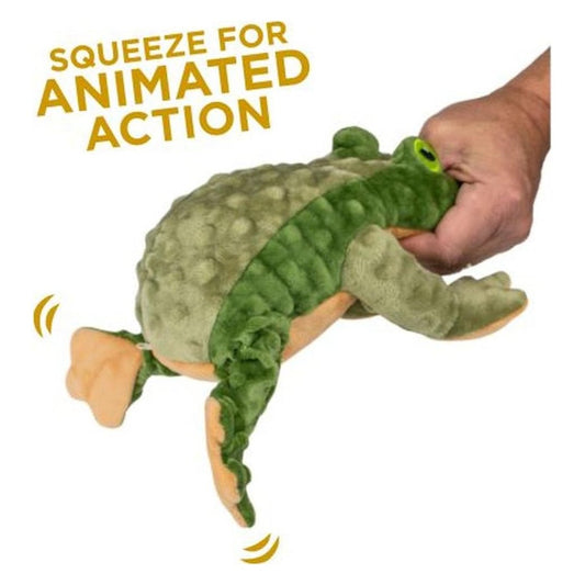 Tall Tails Plush Frog Twitchy Toy - 9"-Pets - Toys-Appalachian Outfitters