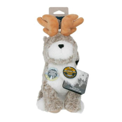 Tall Tails Plush Jackalope Twitchy Toy - 9"-Pets - Toys-Appalachian Outfitters