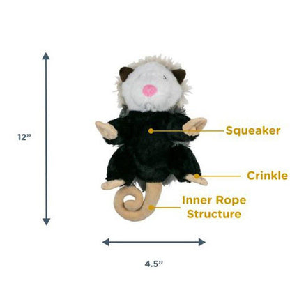 Tall Tails Rope Body Possum 12"-Pets - Toys-Appalachian Outfitters