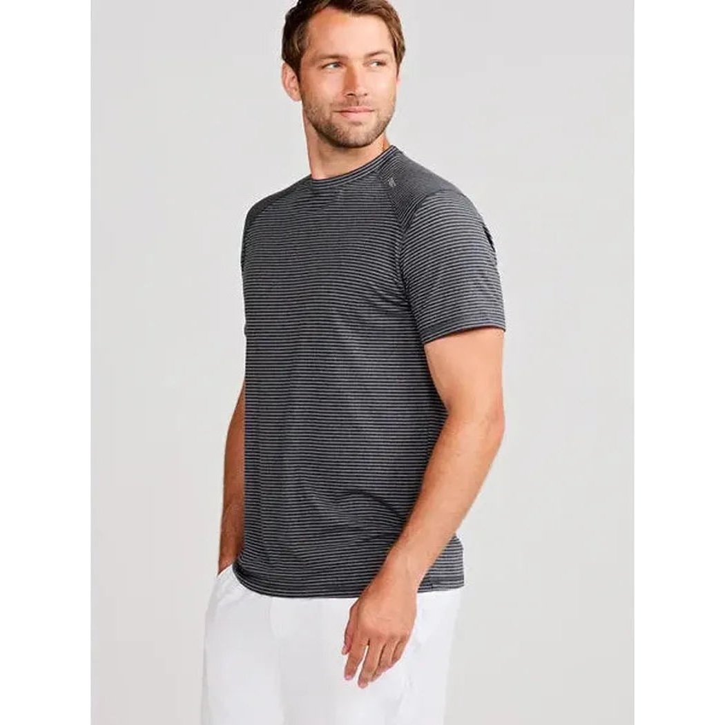 Tasc Men's Carrollton T-Mini Stripe-Men's - Clothing - Tops-Appalachian Outfitters