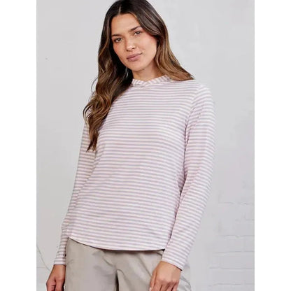 Tasc Women's Recess Hoodie - Stripe-Women's - Clothing - Tops-Appalachian Outfitters