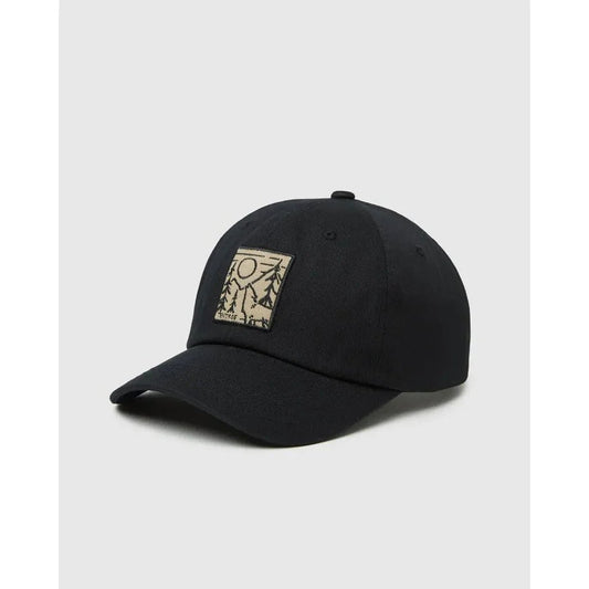 Tentree Boreal Wolf Peak Hat-Accessories - Hats - Unisex-Meteorite Black Birchwood-Appalachian Outfitters