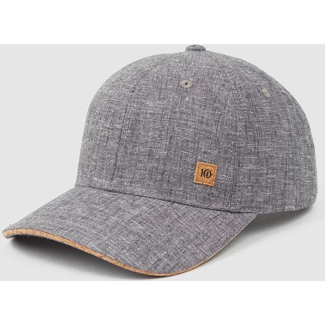 Tentree Cork Icon Hemp Elevation Hat-Accessories - Hats - Unisex-Graphite Heather-Appalachian Outfitters