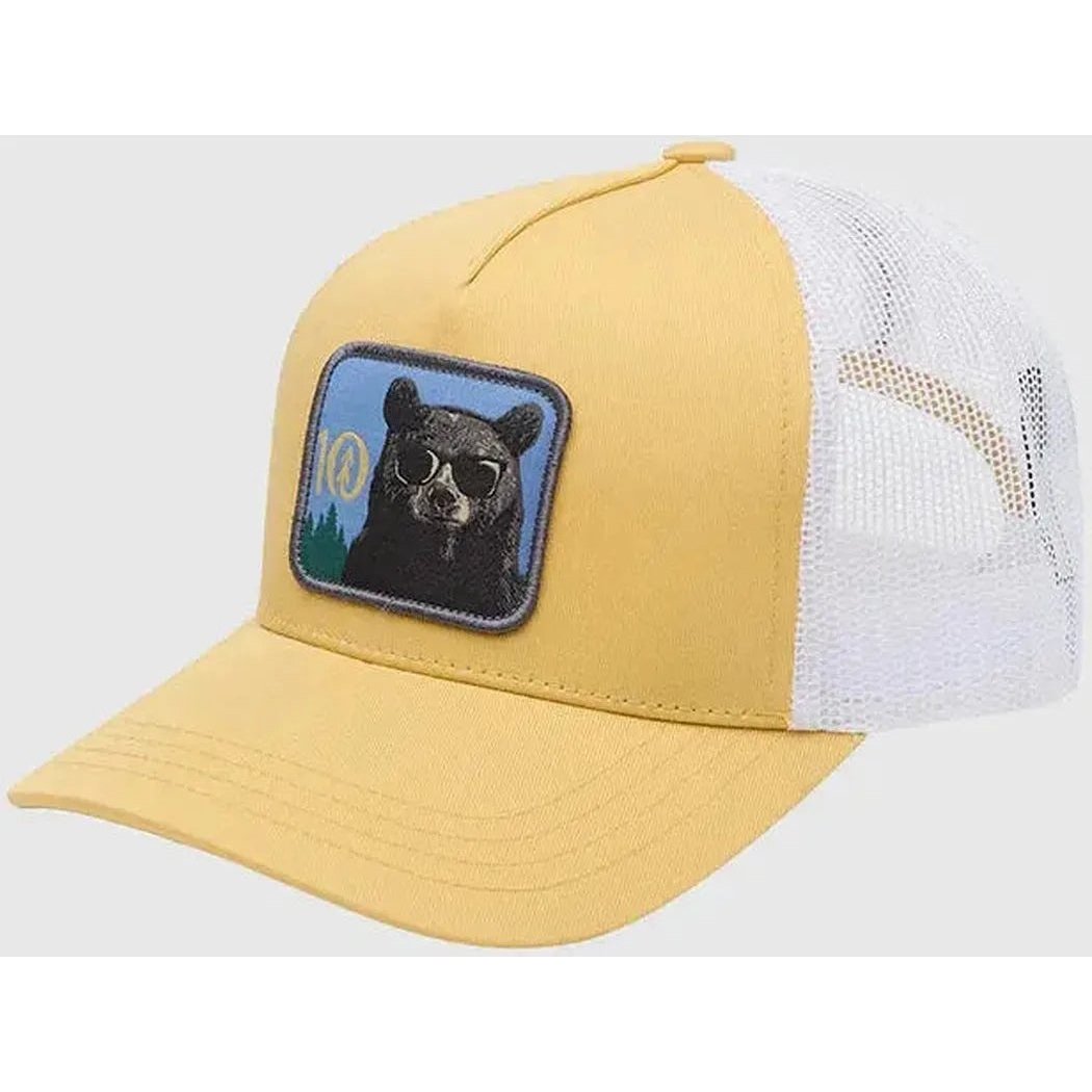 Tentree Lake Logo Altitude Hat-Accessories - Hats - Unisex-Dusk Yellow/Bear-Appalachian Outfitters