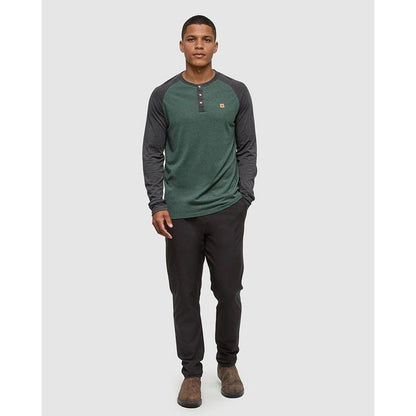 Tentree Men's Baker Henley Longsleeve-Men's - Clothing - Tops-Appalachian Outfitters