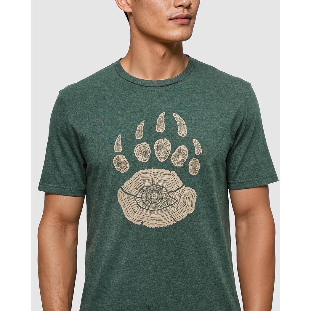 Tentree Men's Bear Claw T-Shirt-Men's - Clothing - Tops-Appalachian Outfitters