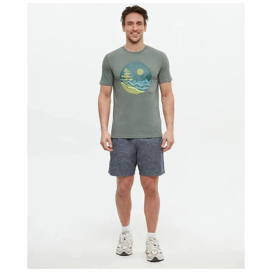 Tentree Men's Hemp Joshua Short-Men's - Clothing - Bottoms-Midnight Blue Heather-S-Appalachian Outfitters
