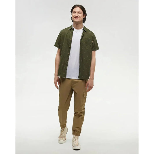 Tentree Men's Mancos Shirt-Men's - Clothing - Tops-Deep Olive Everyday Adventure Khaki-M-Appalachian Outfitters