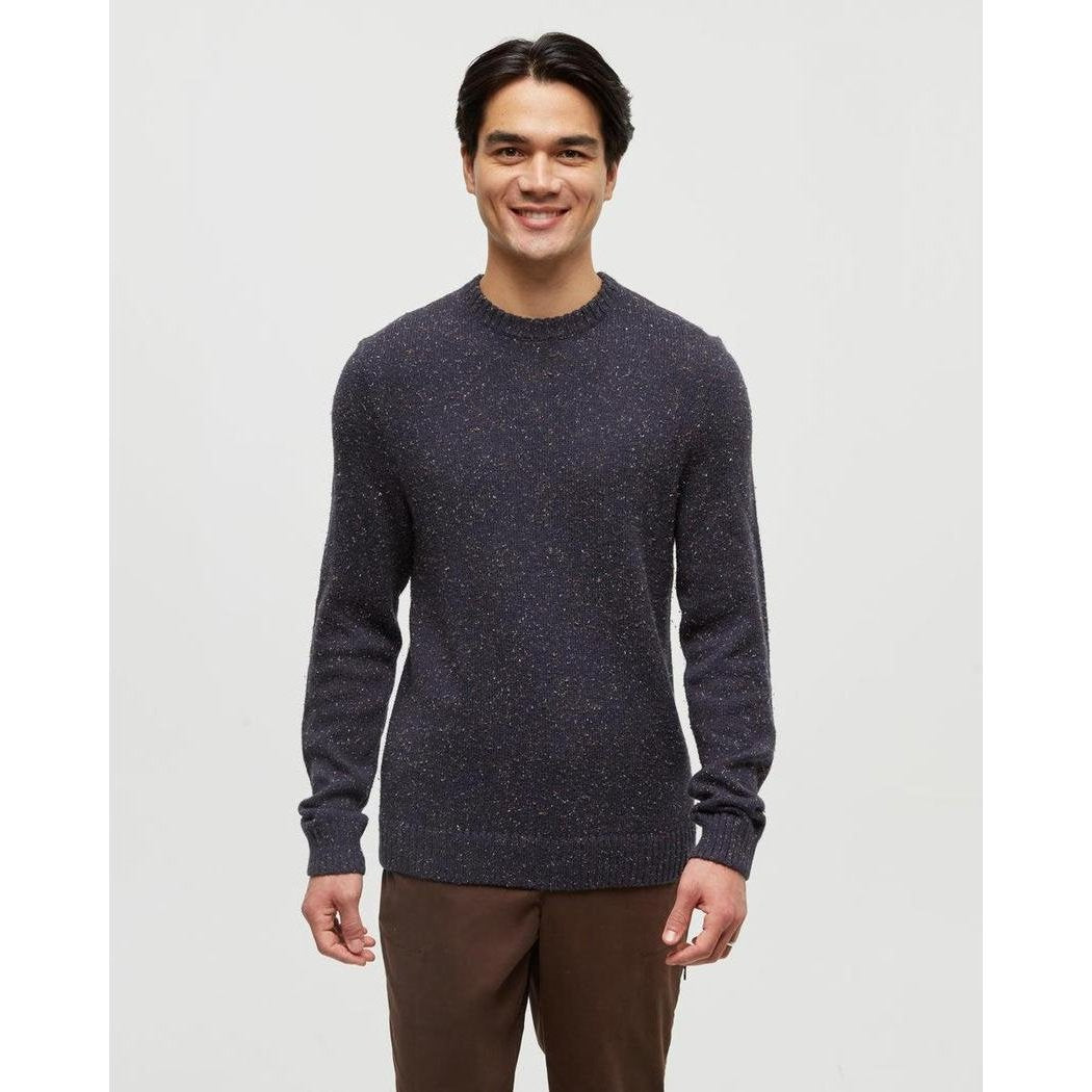 Tentree Men's Rambler Sweater-Men's - Clothing - Tops-Midnight Blue Nep-M-Appalachian Outfitters